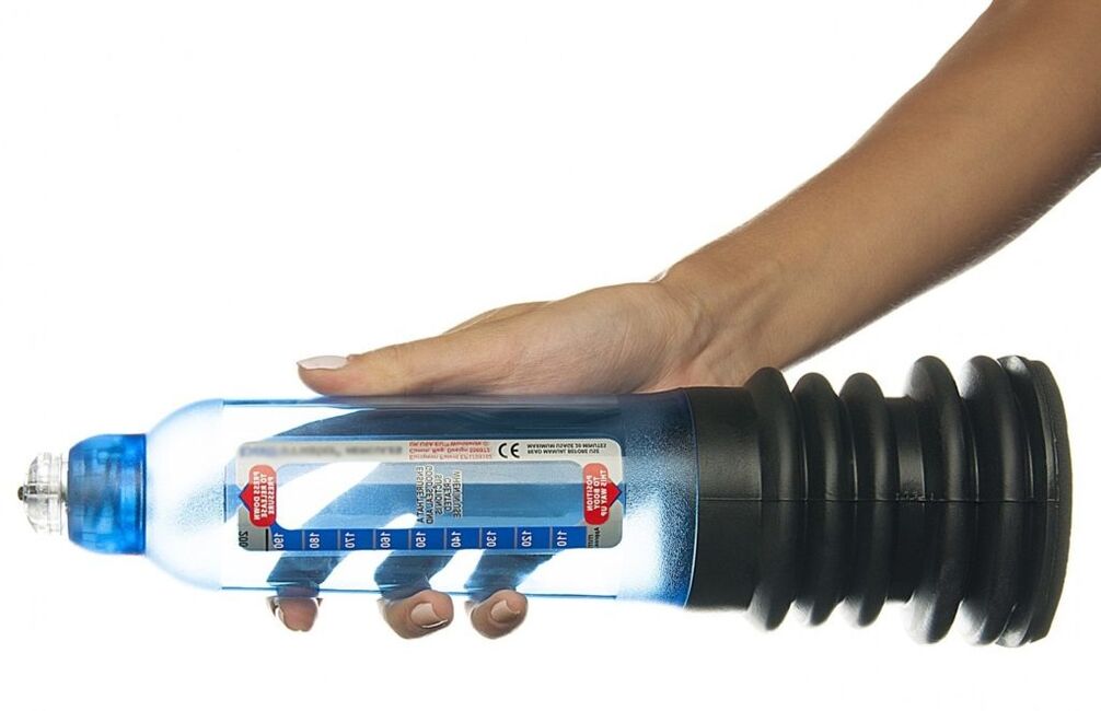 Hydropumpa zajistí bezpečný růst penisu