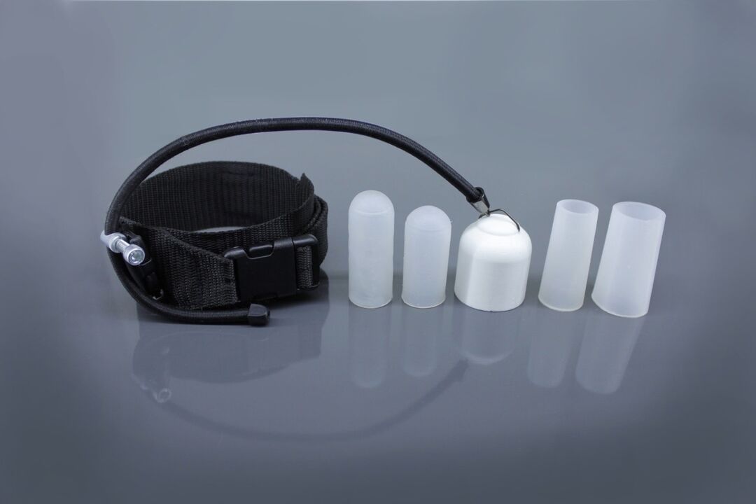 Nosítko pro protažení penisu pro zvětšení jeho velikosti